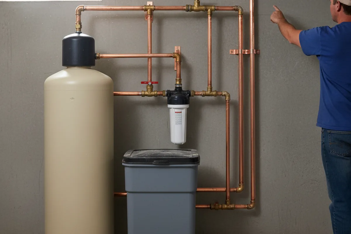 Whole-house water treatment system installed in Bevinsville